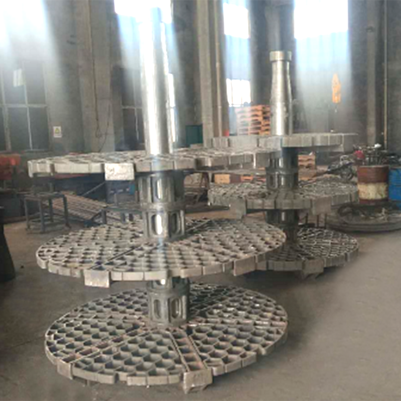 Standbare mand voor warmtebehandeling voor een goed type oven